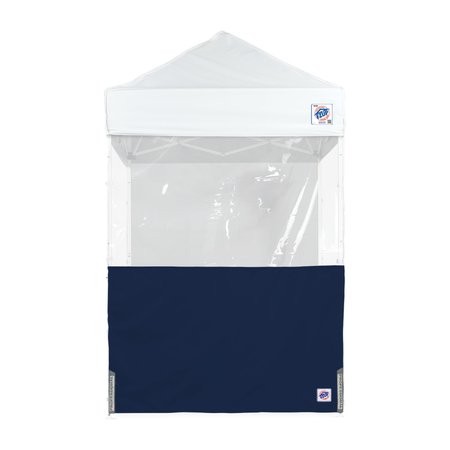 E-Z UP TAA Compliant Panorama Sidewall, 5' W, 5' H, Navy Blue SW3P5TCNB